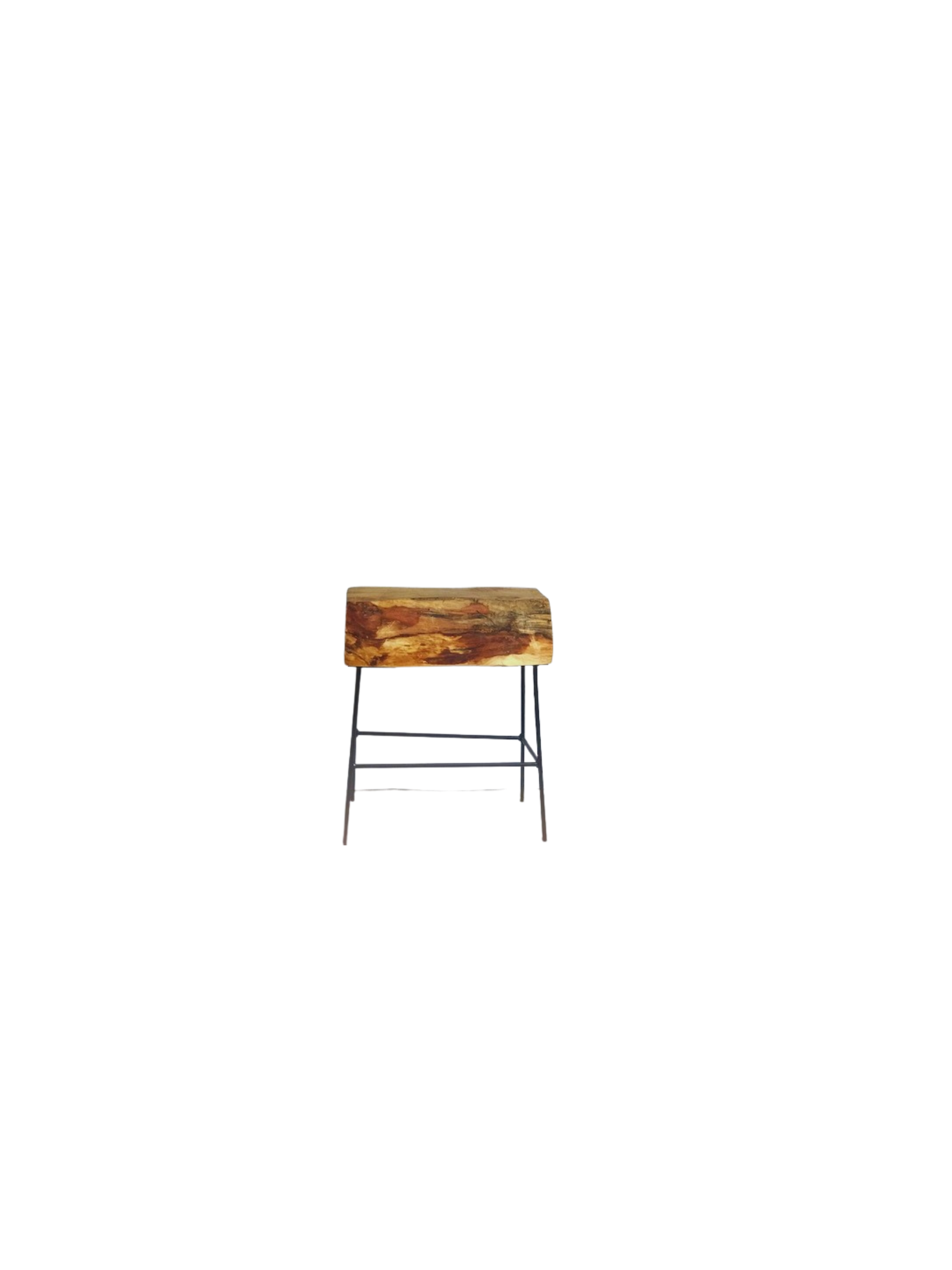 Live Edge Pine Side Table